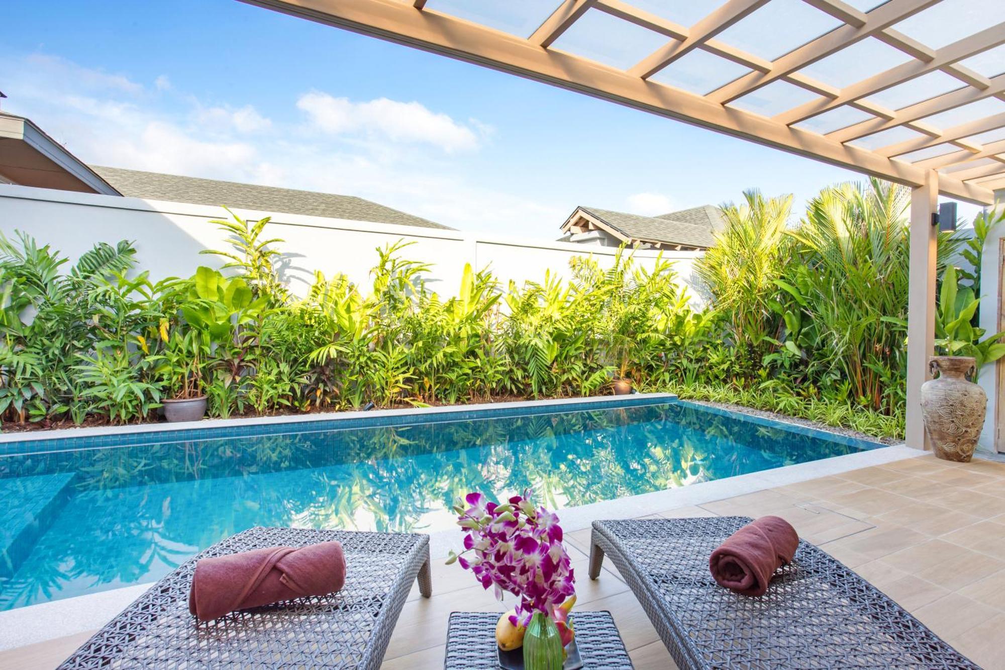 Boutique Resort 2Br Villa Dalaa 2, Pure Water Pool, Bãi biển Kamala Ngoại thất bức ảnh