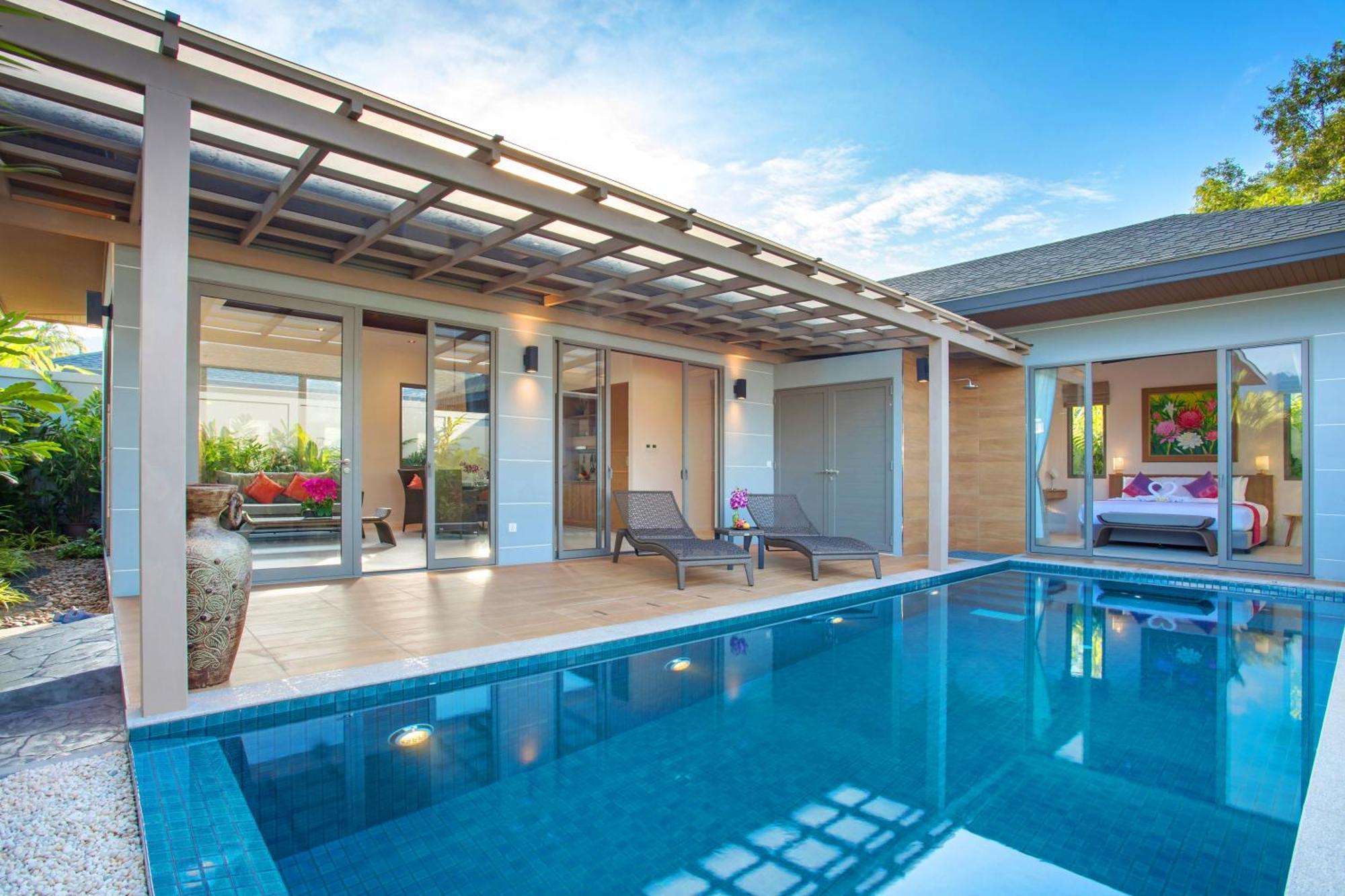 Boutique Resort 2Br Villa Dalaa 2, Pure Water Pool, Bãi biển Kamala Ngoại thất bức ảnh