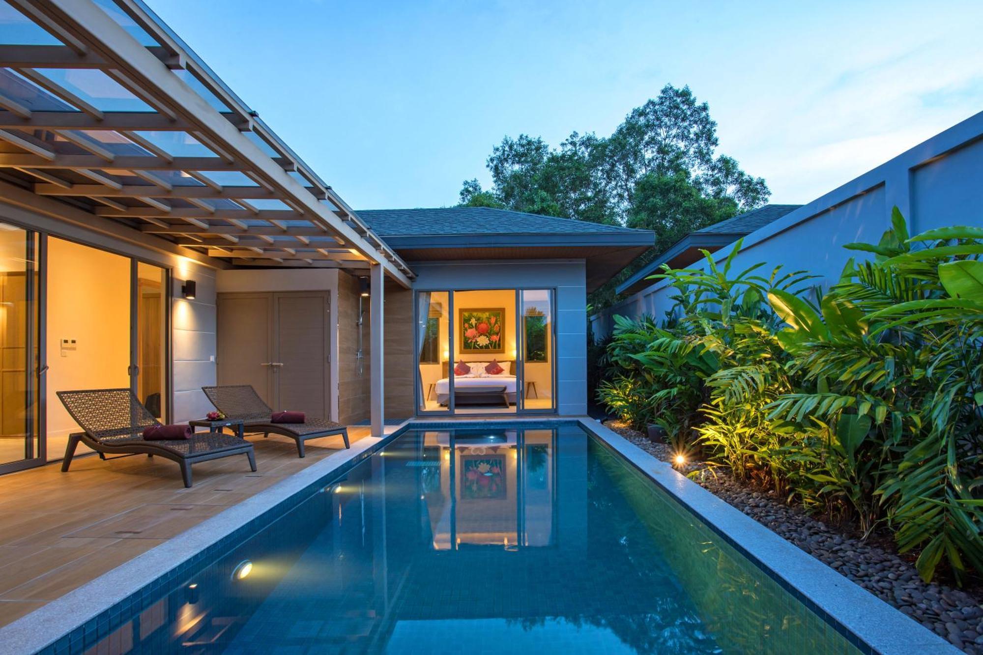 Boutique Resort 2Br Villa Dalaa 2, Pure Water Pool, Bãi biển Kamala Ngoại thất bức ảnh