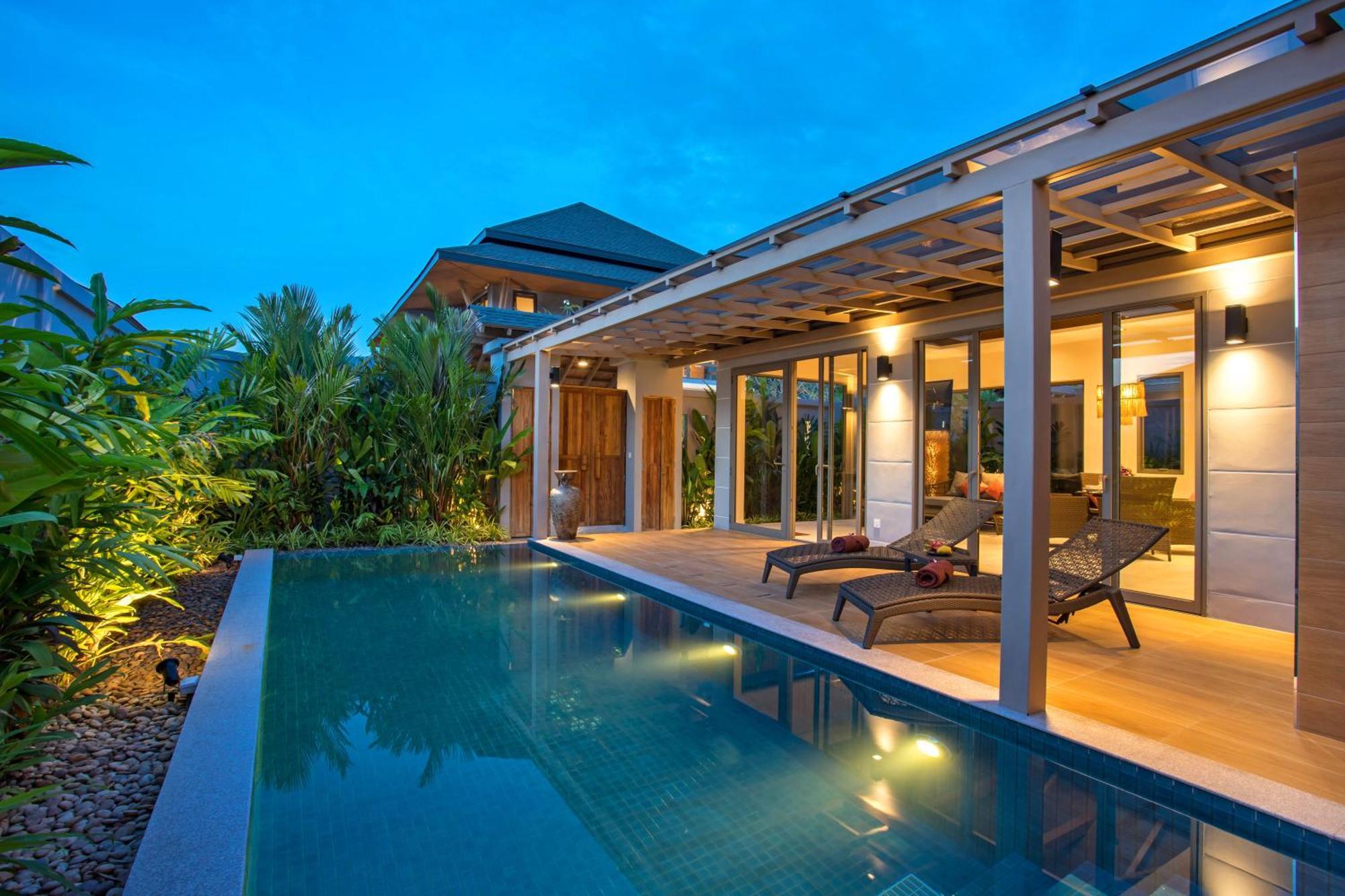 Boutique Resort 2Br Villa Dalaa 2, Pure Water Pool, Bãi biển Kamala Ngoại thất bức ảnh